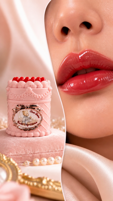 لیپ گلاسهای کیکی