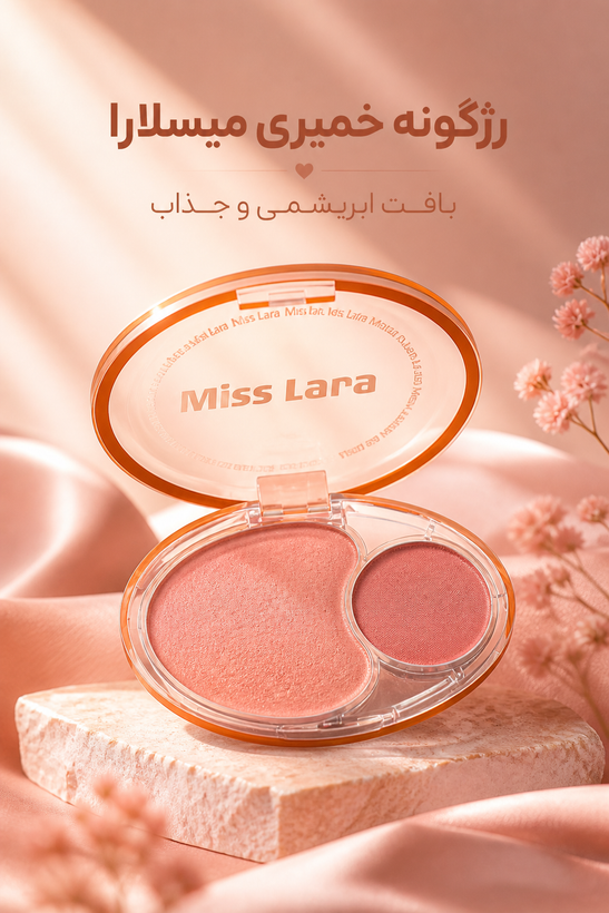 رژگونه خمیری Miss Lara