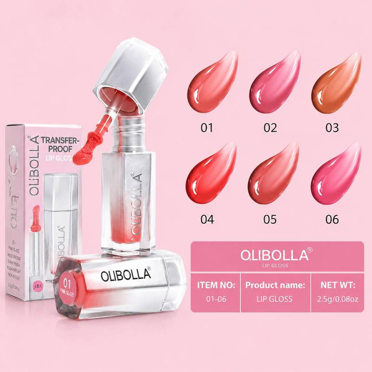 لیپ گلاس تینتی ترنسفر پروف OLIBOLLA
