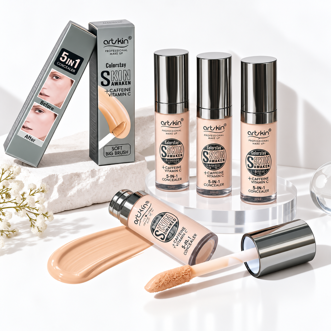 کانسیلر ۵ کاره آرت اسکین مدل Skin Awaken