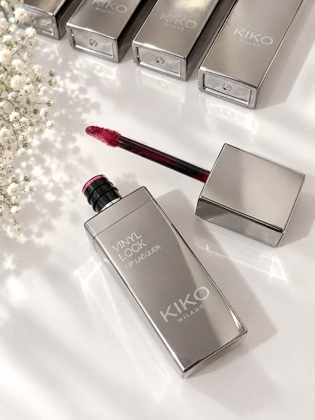 رژ لب جامد کیکو میلانو مدل Vinyl Lock Lip Lacquer